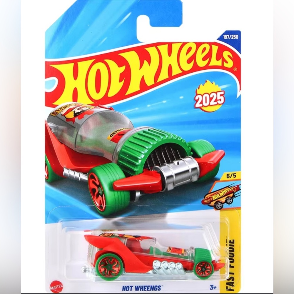 Hot Wheels “Hot Wheengs” – 2025 Fast Foodie Series - 1:64 Die-Cast Car